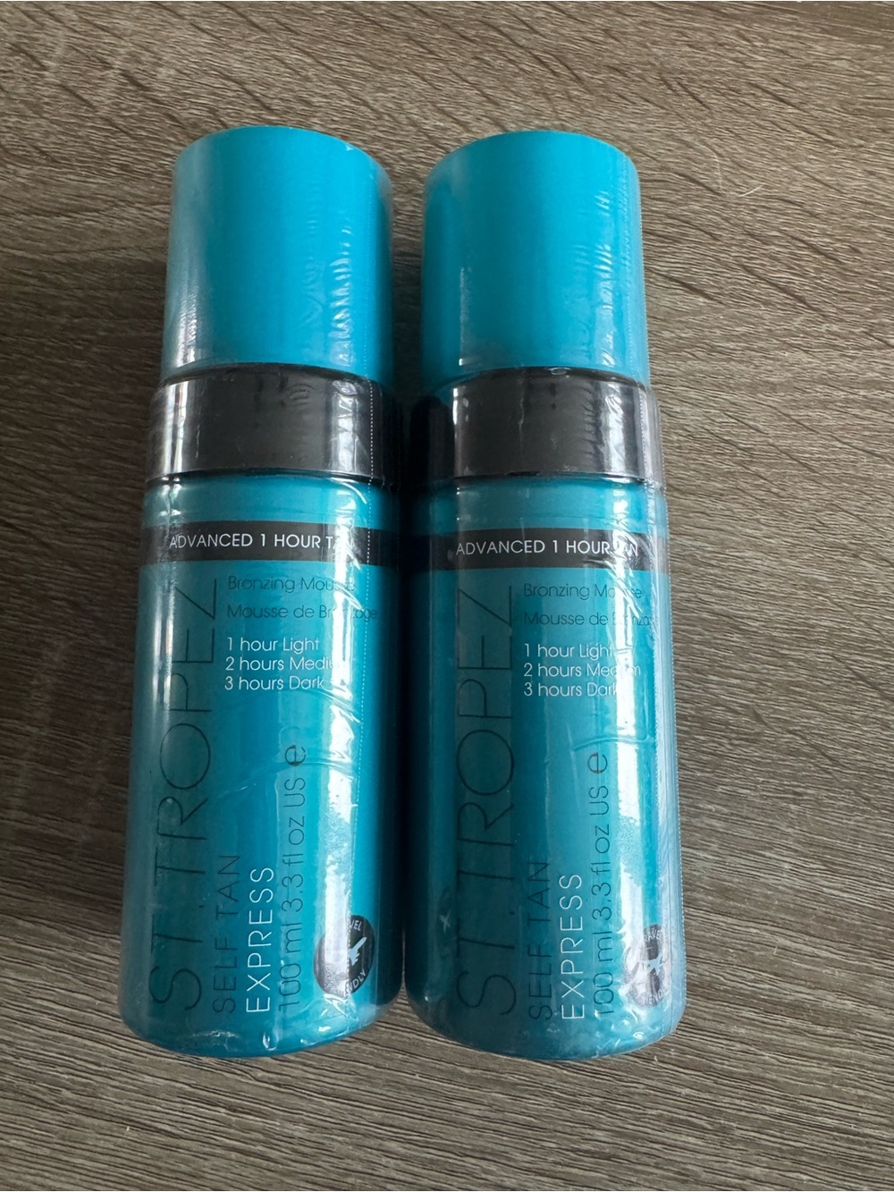 St. Tropez Self Tan Express Bronzing Mousse - Teal - 2 Bottles